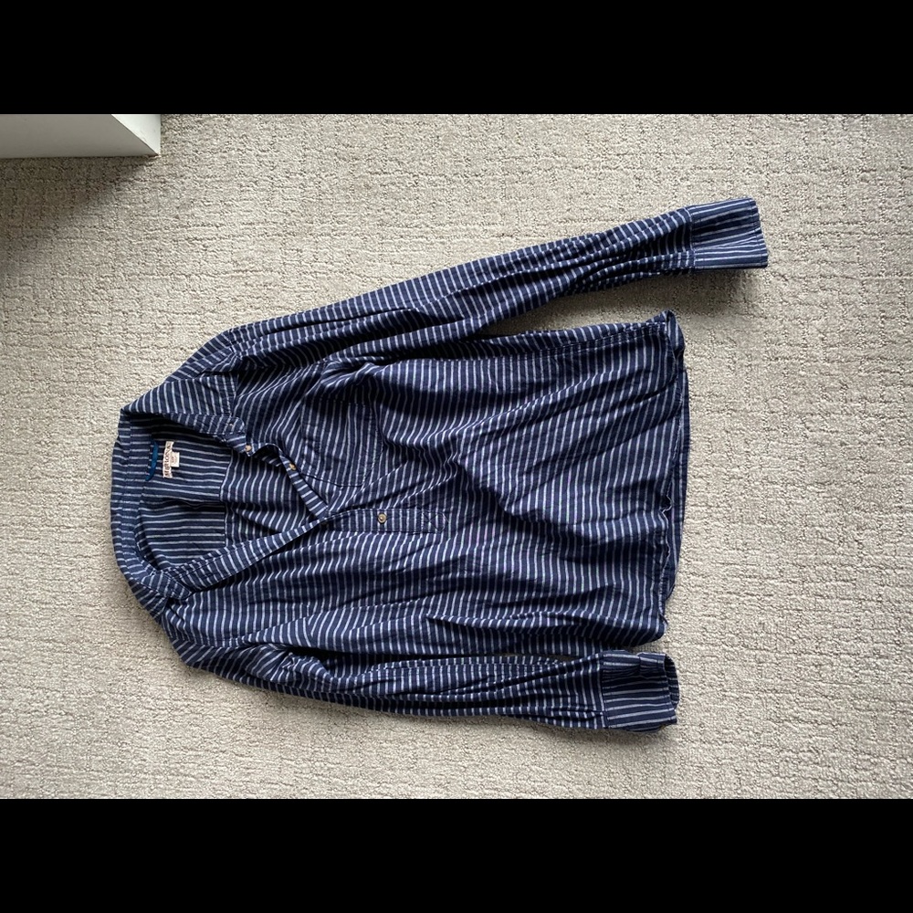 Blue stripped long sleeve